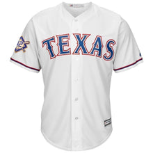 Load image into Gallery viewer, Texas Rangers Majestic 2019 Jackie Robinson Day Official Cool Base Jersey – White
