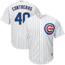 Load image into Gallery viewer, Willson Contreras Chicago Cubs Majestic Official Cool Base Player Jersey - White