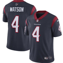 Load image into Gallery viewer, Deshaun Watson Houston Texans Nike Vapor Limited Jersey - Navy