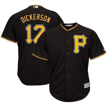 Load image into Gallery viewer, Corey Dickerson Pittsburgh Pirates Majestic Alternate Cool Base Player Jersey – Black