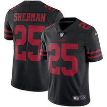 Load image into Gallery viewer, Richard Sherman San Francisco 49ers Nike Vapor Untouchable Limited Jersey - Black