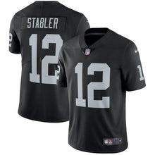 Load image into Gallery viewer, Ken Stabler Oakland Raiders Nike Retired Player Vapor Untouchable Limited Throwback Jersey - Black