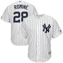Load image into Gallery viewer, Austin Romine New York Yankees Majestic Home Cool Base Replica Player Jersey - White