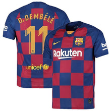 Load image into Gallery viewer, Ousmane Dembélé Barcelona Home Soccer Jersey 2019-20 - Royal