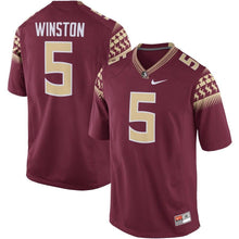 Load image into Gallery viewer, Jameis Winston Florida State Seminoles Nike Alumni Football Game Jersey - Garnet
