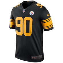 Load image into Gallery viewer, T.J. Watt Pittsburgh Steelers Nike Color Rush Legend Player Jersey - Black