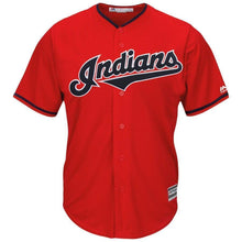 Load image into Gallery viewer, Cleveland Indians Majestic Alternate 2019 Cool Base Team Jersey - Scarlet