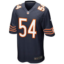 Load image into Gallery viewer, Brian Urlacher Chicago Bears Nike Game Jersey - Navy Blue