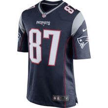 Load image into Gallery viewer, Rob Gronkowski New England Patriots Nike Game Jersey - Navy Blue/Silver