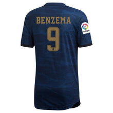 Load image into Gallery viewer, Karim Benzema Real Madrid Away Soccer Jersey 2019-20 – Blue