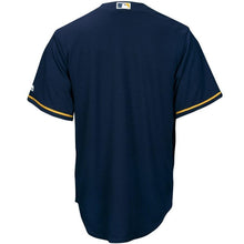 Load image into Gallery viewer, Milwaukee Brewers Majestic Official Cool Base Jersey - Navy -