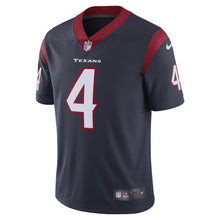 Load image into Gallery viewer, Deshaun Watson Houston Texans Nike Vapor Limited Jersey - Navy