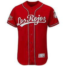 Load image into Gallery viewer, Matt Kemp Cincinnati Reds Majestic Alternate Collection Flex Base Player Jersey – Scarlet
