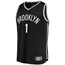 Load image into Gallery viewer, D'Angelo Russell Brooklyn Nets Fanatics Branded Fast Break Jersey Black - Icon Edition