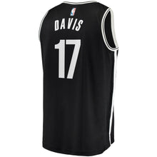 Load image into Gallery viewer, Ed Davis Brooklyn Nets Fanatics Branded Fast Break Jersey - Icon Edition - Black