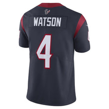 Load image into Gallery viewer, Deshaun Watson Houston Texans Nike Vapor Limited Jersey - Navy
