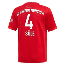 Load image into Gallery viewer, Niklas Süle Bayern Munich Home Soccer Jersey 2019-20 Jersey – Red