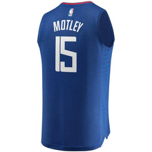 Load image into Gallery viewer, Johnathan Motley LA Clippers Fanatics Branded Fast Break Replica Jersey - Icon Edition - Royal