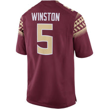 Load image into Gallery viewer, Jameis Winston Florida State Seminoles Nike Alumni Football Game Jersey - Garnet