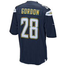Load image into Gallery viewer, Melvin Gordon Los Angeles Chargers Nike Player Game Jersey - Navy