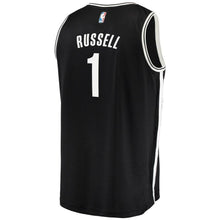 Load image into Gallery viewer, D'Angelo Russell Brooklyn Nets Fanatics Branded Fast Break Jersey Black - Icon Edition