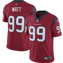 Load image into Gallery viewer, J.J. Watt Houston Texans Nike Vapor Limited Jersey - Red