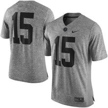 Load image into Gallery viewer, Alabama Crimson Tide Nike Gridiron Gray Limited Football Jersey - Heather Gray
