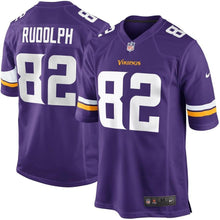 Load image into Gallery viewer, Kyle Rudolph Minnesota Vikings Nike Game Jersey - Purple