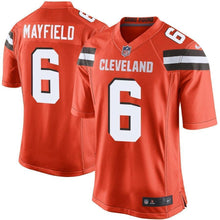 Load image into Gallery viewer, Baker Mayfield Cleveland Browns Nike Game Jersey - Orange