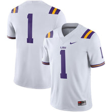 Load image into Gallery viewer, LSU Tigers Nike Team Game Football Jersey - White