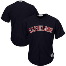 Load image into Gallery viewer, Cleveland Indians Majestic Alternate 2019 Cool Base Team Jersey - Navy