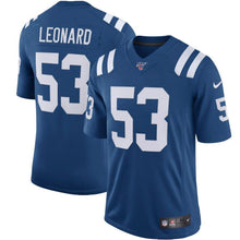 Load image into Gallery viewer, Darius Leonard Indianapolis Colts Nike NFL 100 Vapor Limited Jersey - Royal
