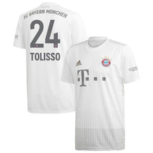 Load image into Gallery viewer, Corentin Tolisso Bayern Munich Away Soccer Jersey 2019-20 – White