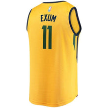 Load image into Gallery viewer, Dante Exum Utah Jazz Fanatics Branded Fast Break Player Jersey Gold - Statement Edition