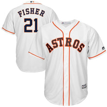 Load image into Gallery viewer, Derek Fisher Houston Astros Majestic Home Cool Base Player Jersey - White