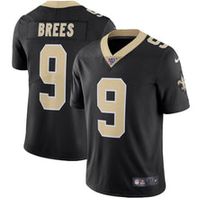 Load image into Gallery viewer, Drew Brees New Orleans Saints Nike 100th Season Vapor Limited Jersey - Black