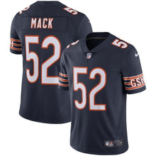 Load image into Gallery viewer, Khalil Mack Chicago Bears Nike Vapor Limited Jersey - Navy