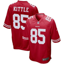 Load image into Gallery viewer, George Kittle San Francisco 49ers Nike Game Jersey - Scarlet
