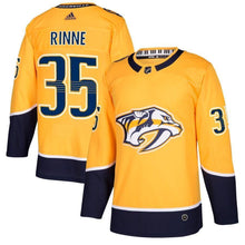 Load image into Gallery viewer, Pekka Rinne Nashville Predators adidas Player Jersey - Gold