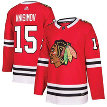 Load image into Gallery viewer, Artem Anisimov Chicago Blackhawks adidas Player Jersey - Red
