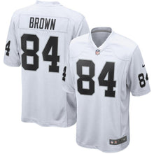 Load image into Gallery viewer, Antonio Brown Oakland Raiders Nike Game Jersey - White