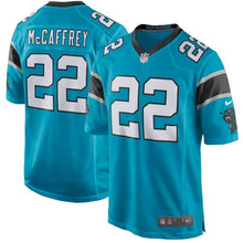 Load image into Gallery viewer, Christian McCaffrey Carolina Panthers Nike Game Jersey - Blue