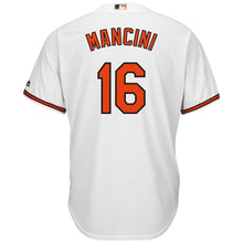 Load image into Gallery viewer, Trey Mancini Baltimore Orioles Majestic Home Cool Base Replica Player Jersey - White