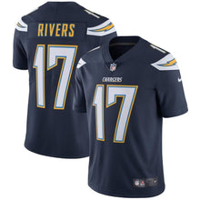 Load image into Gallery viewer, Philip Rivers Los Angeles Chargers Nike Vapor Untouchable Limited Player Jersey - Navy