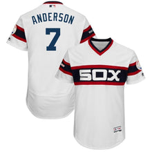 Load image into Gallery viewer, Tim Anderson Chicago White Sox Majestic Alternate Collection Flex Base Player Jersey – White