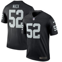 Load image into Gallery viewer, Khalil Mack Oakland Raiders Nike Legend Jersey - Black