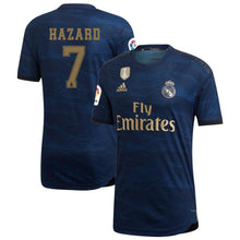 Load image into Gallery viewer, Eden Hazard Real Madrid Away Soccer Jersey 2019-20 – Blue