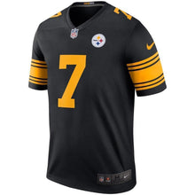 Load image into Gallery viewer, Ben Roethlisberger Pittsburgh Steelers Nike Color Rush Legend Jersey - Black