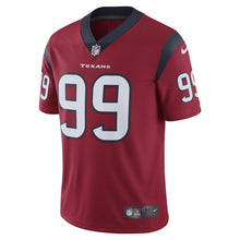 Load image into Gallery viewer, J.J. Watt Houston Texans Nike Vapor Limited Jersey - Red