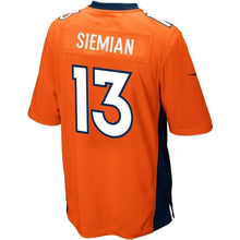 Load image into Gallery viewer, Trevor Siemian Denver Broncos Nike Game Jersey - Orange